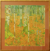 "Las brzozowy" wg.G. Klimta