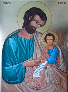 "Święty Józef z Dzieciątkiem"